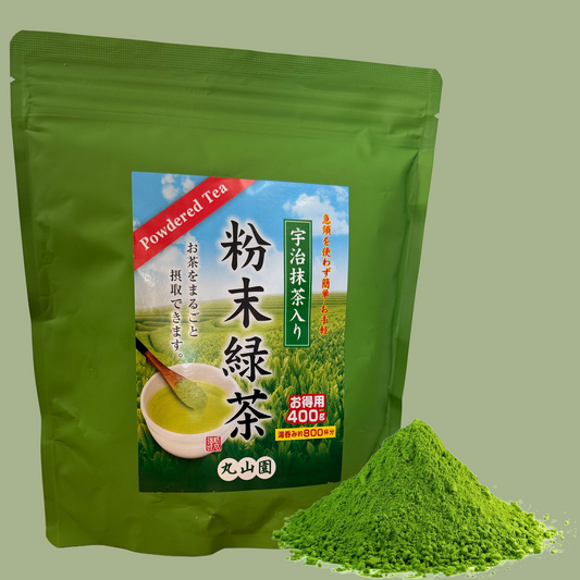 Uji Matcha Green Tea Powder 400g – Authentic Japanese Powdered Tea